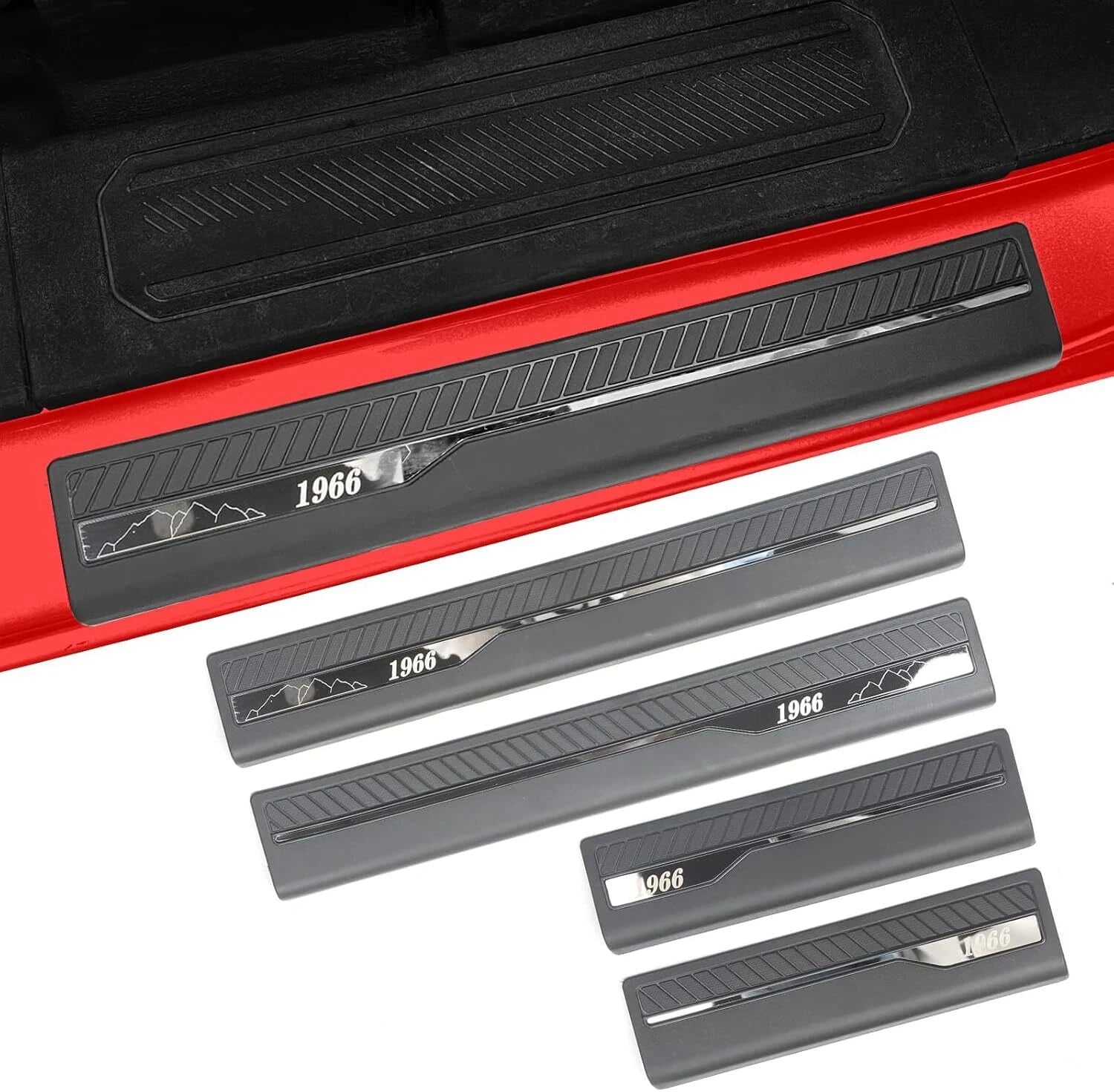 Set of 4 Door Sill Guards for Ford Bronco (2021–2024)