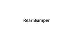 Rear Bumper for Toyota Tacoma (2005–2015) w/License Plate & LED Lights