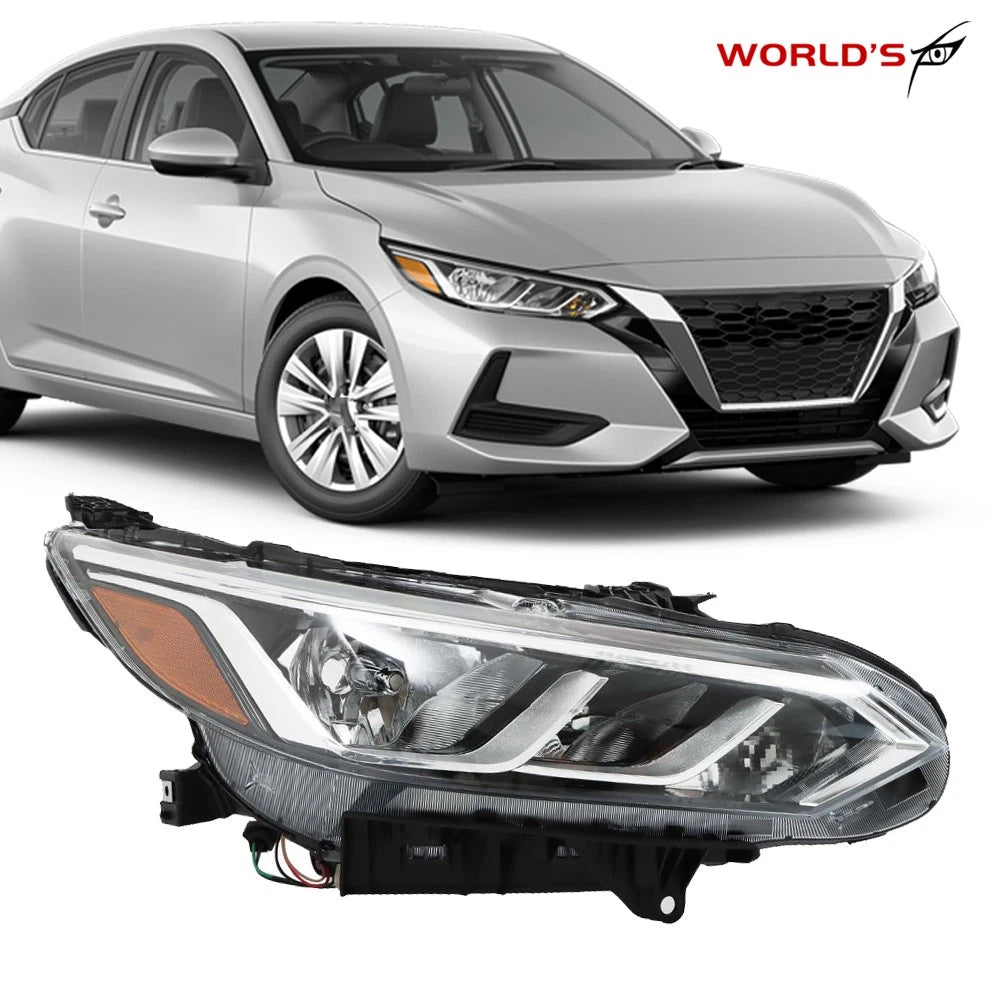 Halogen Headlight for Nissan Sentra S|SV (2020–2021) Right Side