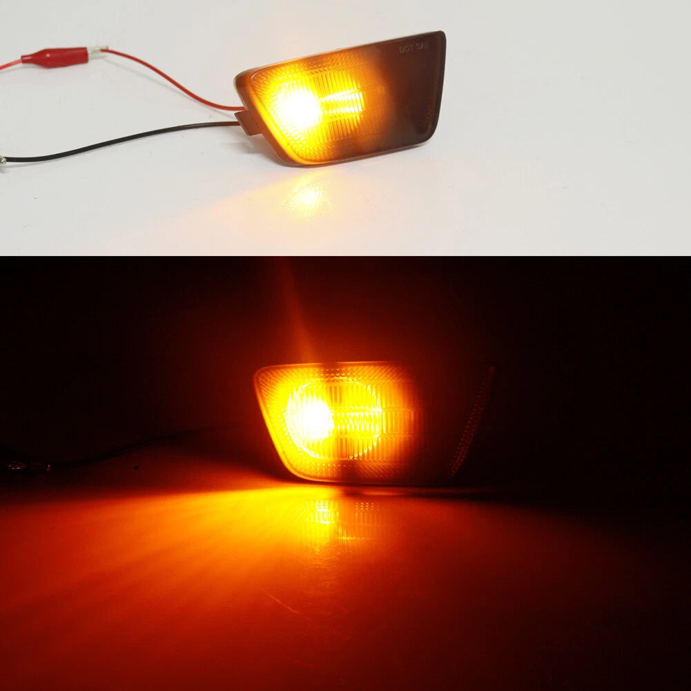 Smoked Amber LED Side Marker Lights for Chevy Cruze (2011–2015)