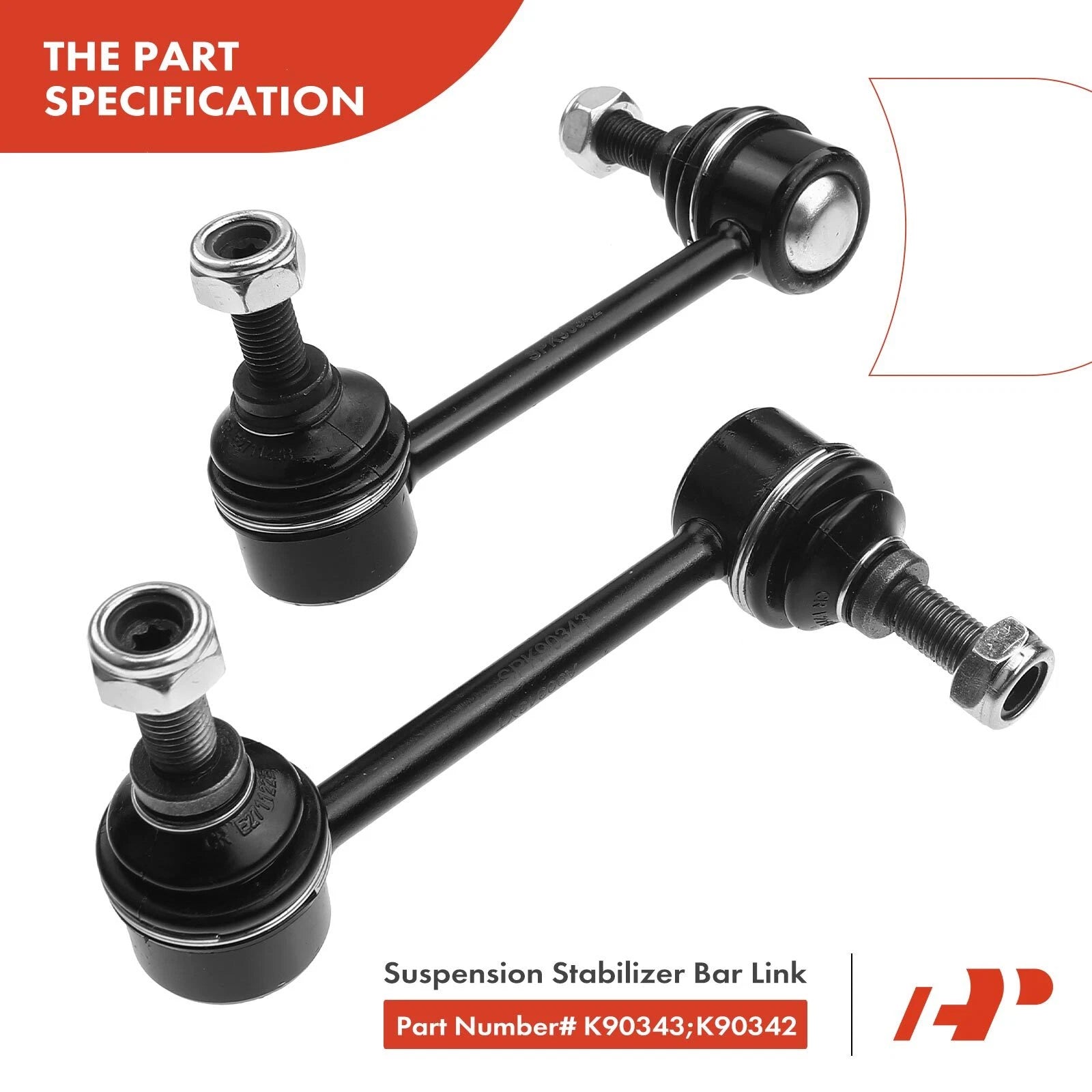 Set of 4 Stabilizer Bar Links for Honda Accord (2003–2007) Acura TSX TL (2004–2008)