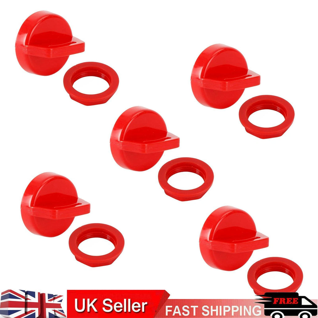 5X Ignition Key Cover 5433534 for Polaris Switchback 800 Rush 600 Pro RMK (2012–2020) Red T9