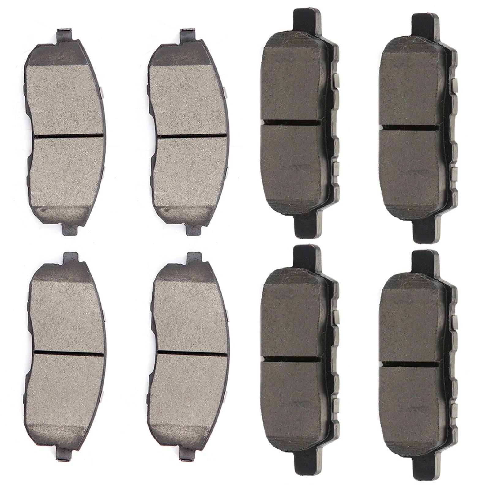 Set of 4 Ceramic Brake Pads for Nissan 350Z Altima Sentra (2007–2012)