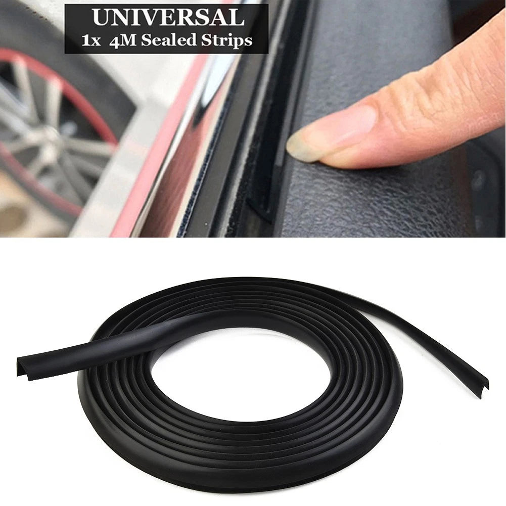 Set of 4 Car Seal Strips 15mm 11mm for Auto