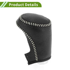 1 Pc Gear Shift Knob Cover for Chevrolet Malibu (2016–2020) Pebbled Black Beige