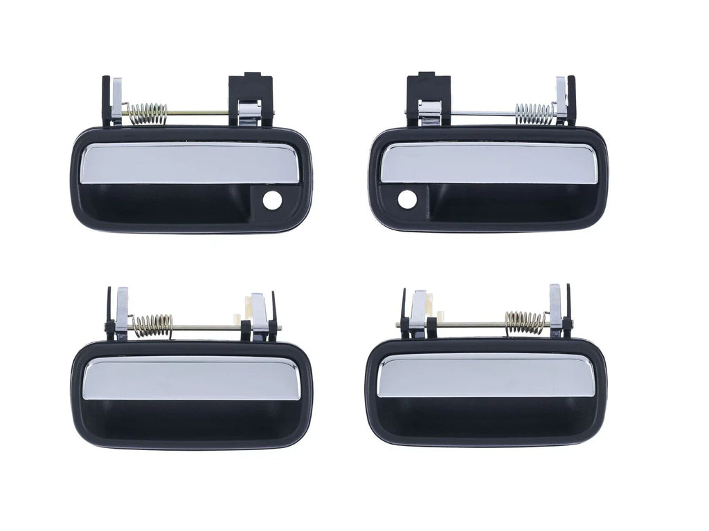 4pc Front & Rear Right & Left Door Handles Chrome for Toyota Hilux (1995–2005)