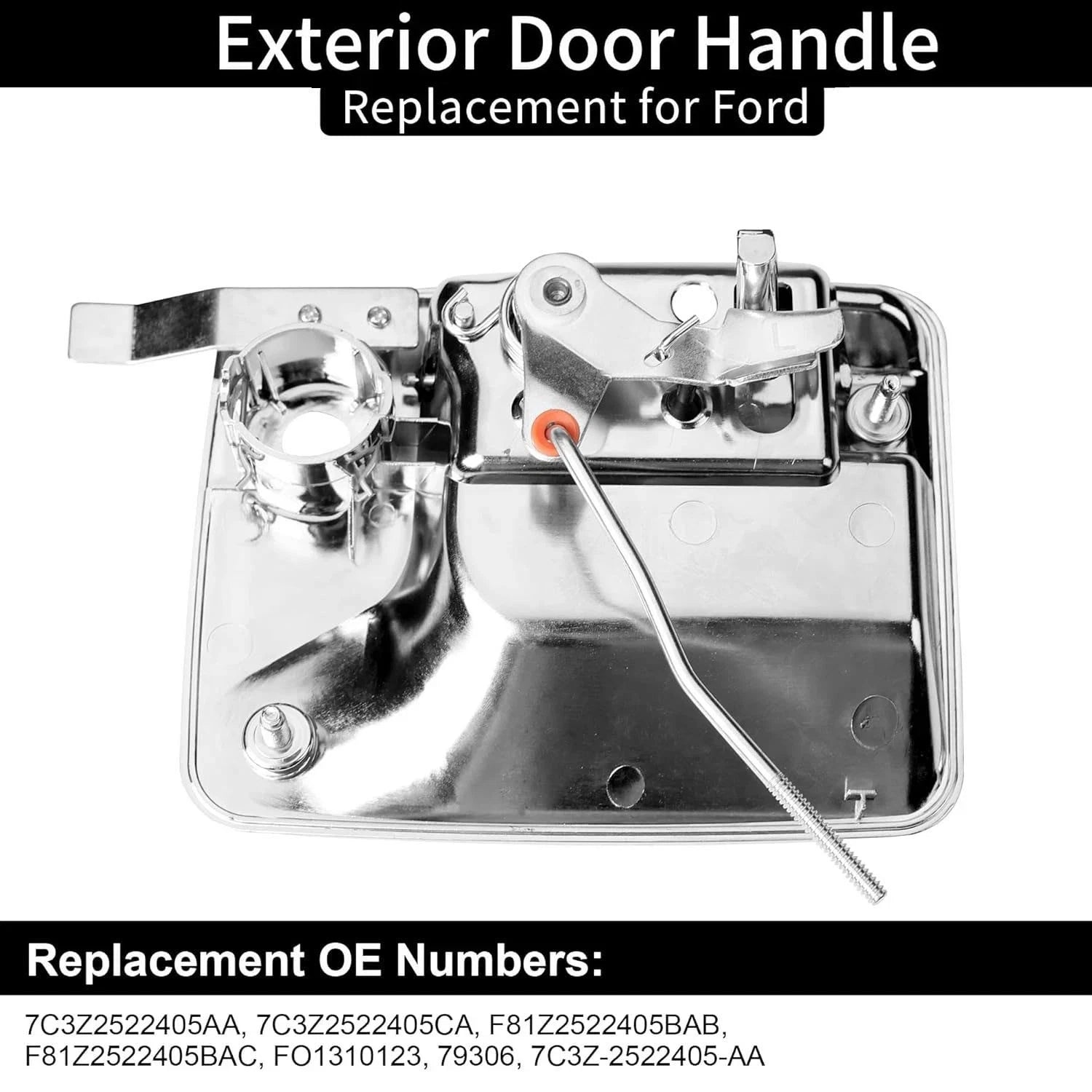 Exterior Door Handle for Ford Excursion F-250 F-350 (1999–2016) 7C3Z-2522405-AA
