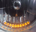 Headlight Bulb Dual Function LED Amber Turn Signal for 7 Inch (2000–2000)