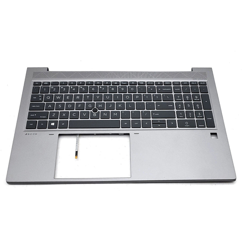 Palmrest Backlit Keyboard Cover for HP ZBook Firefly 15 G8 (2021–2021) M35847-001