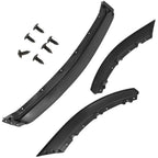 Front Bumper Lip Spoiler for Ford Mustang (2013–2014) ABS Black