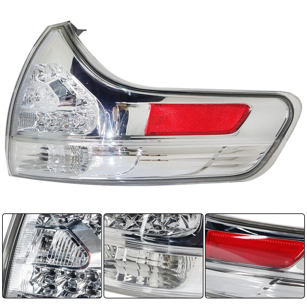 Rear Tail Lights for Toyota Sienna (2011–2015) Halogen