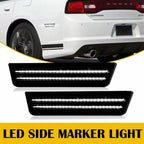 White LED Rear Bumper Side Light Marker for Dodge Charger/Challenger (2011–2014)