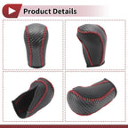 Gear Shift Knob Cover for Mazda CX-5 (2012–2023) Red Faux Leather