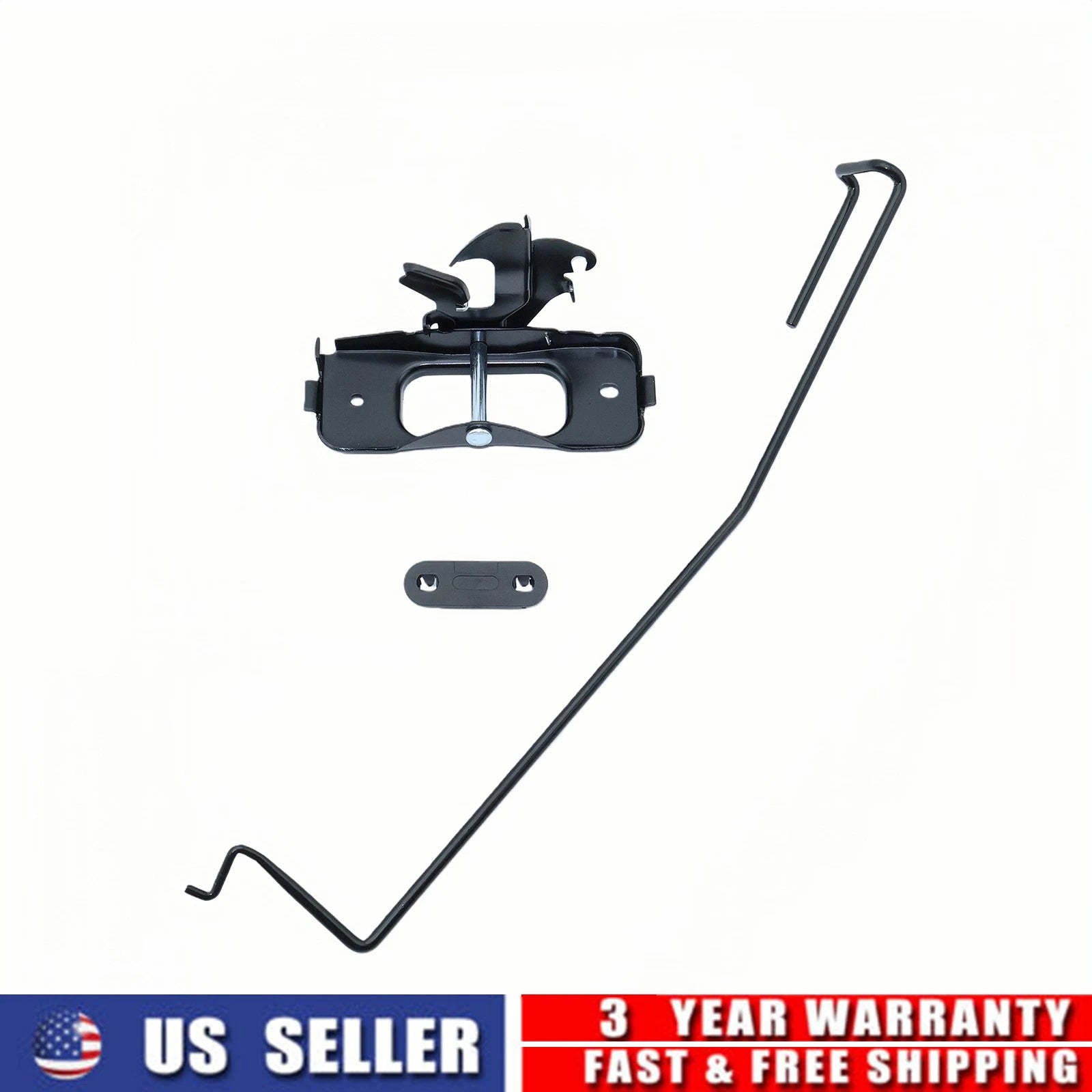 Hood Latch & Release Handle Kit for Dodge Ram 1500 (2002–2008)
