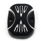 CNC Cut Rear Brake Master Cylinder Cover for Harley Electra Glide Road King