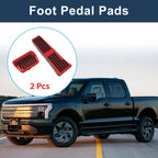 2X Automatic Foot Accelerator Pedal Covers for Ford Explorer (2020–2023) Red