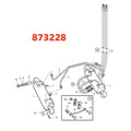 Power Trim Hose for Volvo Penta DP DPX (873228)