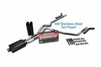 2.5" Dual Exhaust Kit for Ford F150 (2015–2020) - Flowmaster Super 40 Black