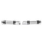 Rear Footboards Pegs for Harley Softail Fat Boy Breakout 2018-2023 Chrome