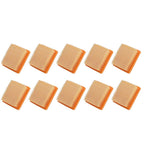 Set of 10 Replacement Air Filters for String Trimmer KM91R KM131 FS89 FS91 FS111