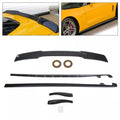 ZR1 Style Carbon Rear Trunk Wing Spoiler & Side Skirts for Corvette C6 (2005–2013)