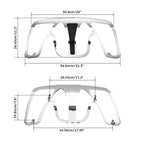 Chrome Trunk Luggage Rack for Honda Goldwing GL1800 (2001–2017)