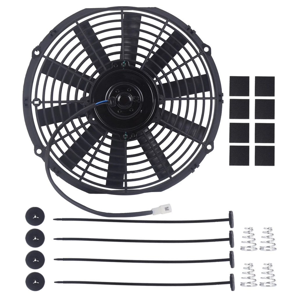 12" Electric Radiator Cooling Fan Mount Kit Universal