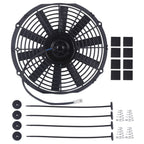 12" Electric Radiator Cooling Fan Mount Kit Universal