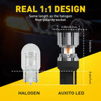 2X 50W LED Amber Yellow Turn Signal Bulbs for [Make Model] ([YYYY–YYYY])