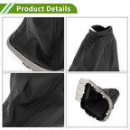 Gear Shift Stick Gaiter for Chevrolet Sonic (2012–2020) Black Faux Leather