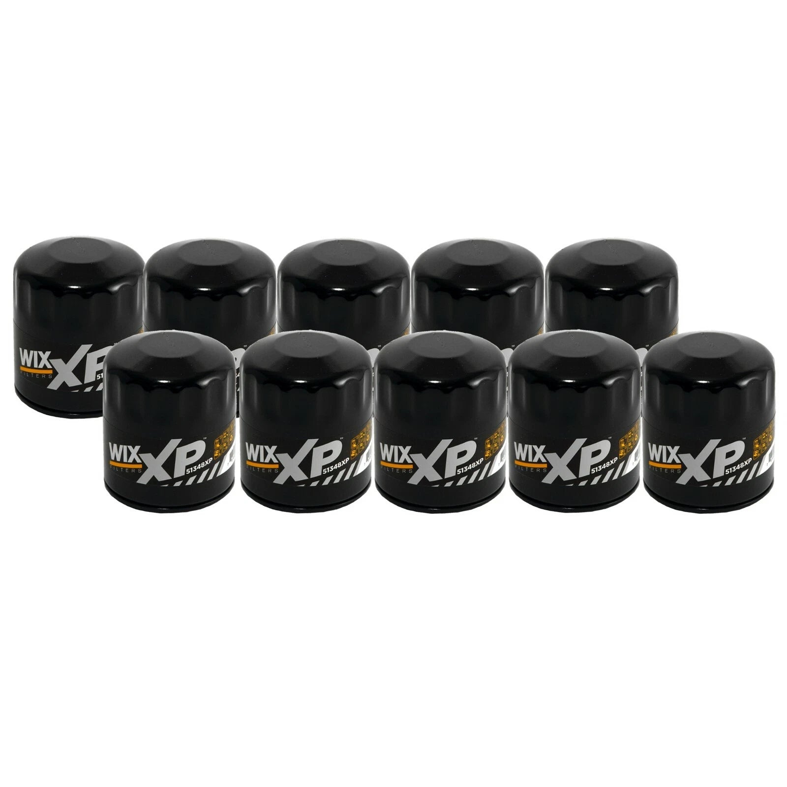 Set of 10 Engine Oil Filters for Chevy Chrysler Dodge Ford GMC Jaguar Jeep
