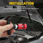 2X Hood Lift Rod Support Clamp for Car (USA)