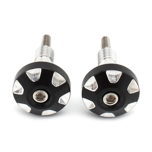 1 Pair Aluminum Handle Bar Grip Ends for BMW R18 (2020–2023)