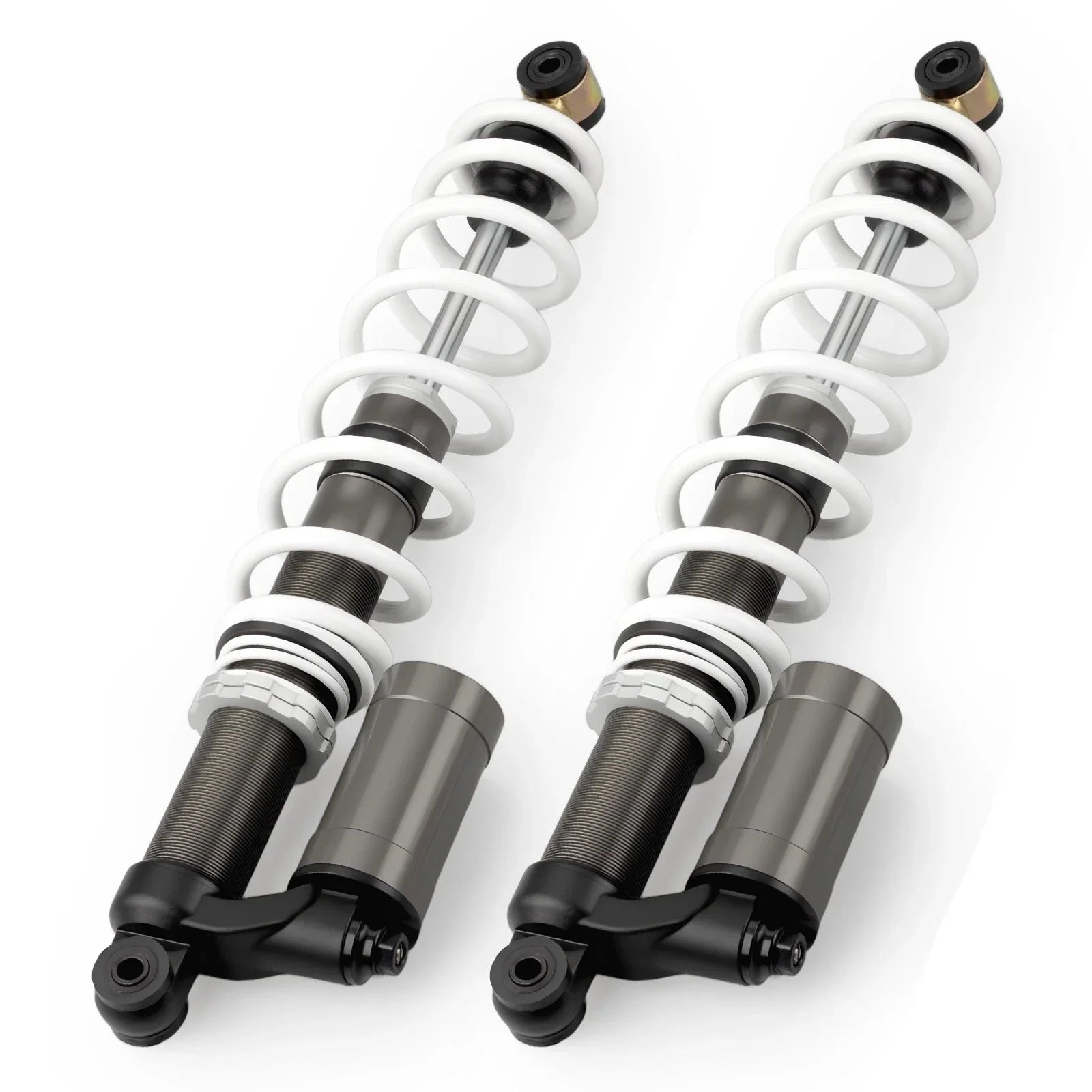 White Air Front Shocks Absorbers Left+Right for Polaris RZR 800 S (2009–2012)