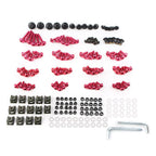 Fairing Bodywork Screws Bolts Tool Kit for Honda Yamaha Kawasaki Suzuki (All)