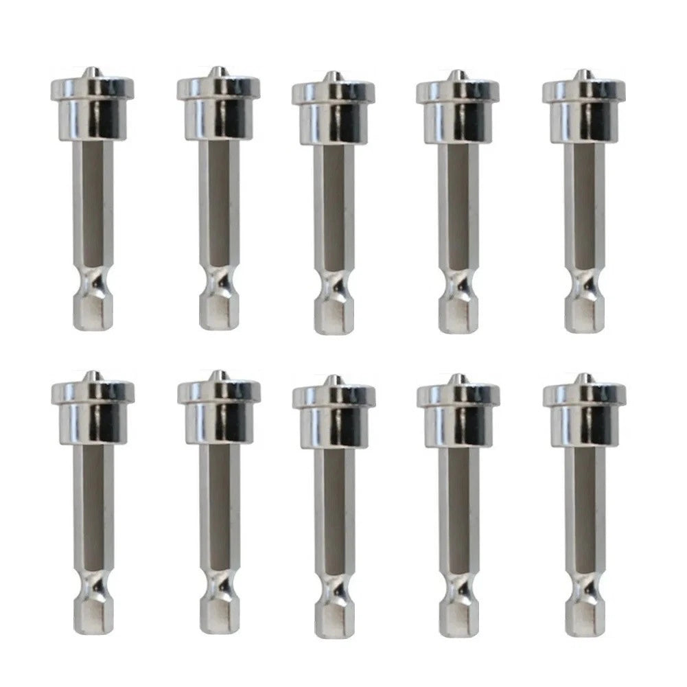 10X PH2 Drywall Screwdriver Bits 50mm Hex Shank Magnetic Depth Control