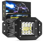 Work Light Flush Mount for Car LED Light Off Road