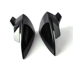 Gloss Black Wing Mirror Cover Cap for SEAT Leon Mk3 (2013–2020), Ibiza (2017–2018)