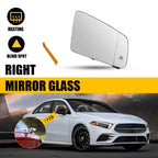 Right Mirror Glass with Blind Spot for Mercedes-Benz C-Class (2010–2014)
