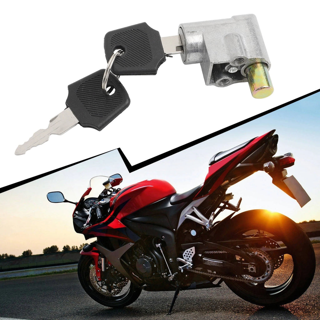 Safety Metal Box Lock with Key for Motorcycle Electric Scooter (EBike)