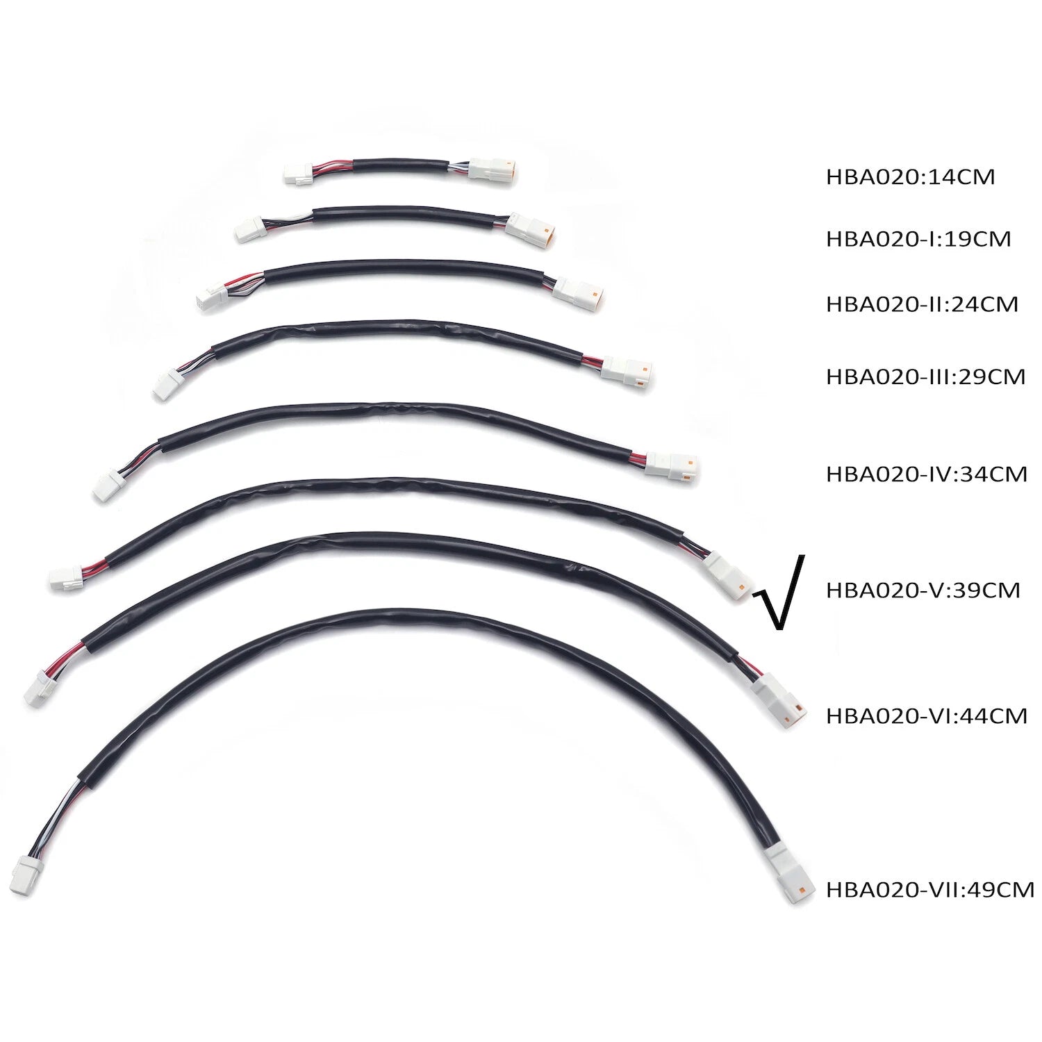 14" Electronic Throttle Handlebar Wiring Extension for Harley Touring Softail (2016–2022)