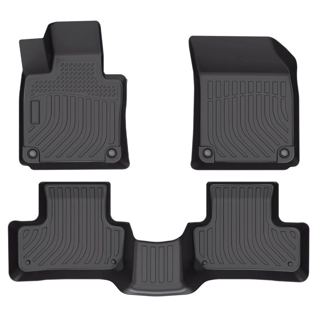 Set of 2 TPE Rubber All Weather Floor Mats for Volvo XC60 (2018–2025)