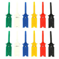 Set of 12 Electronic Testing Clip Hooks for Automotive Use
