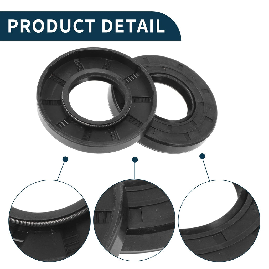 Set of 5 Oil Seal Rotary Shaft Seal NBR Rubber 35x70x10mm