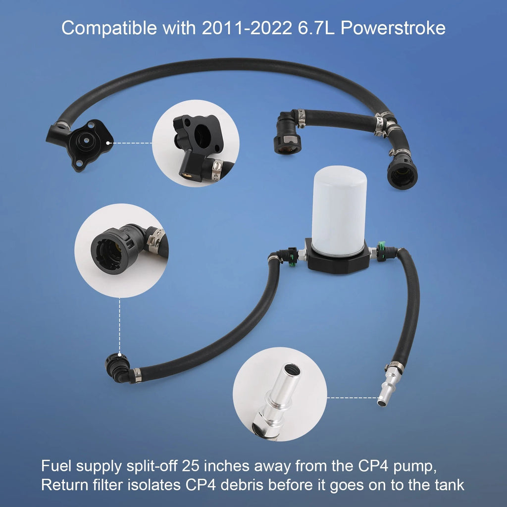Disaster Bypass Kit for Ford 6.7L Powerstroke Diesel (2011-2022)