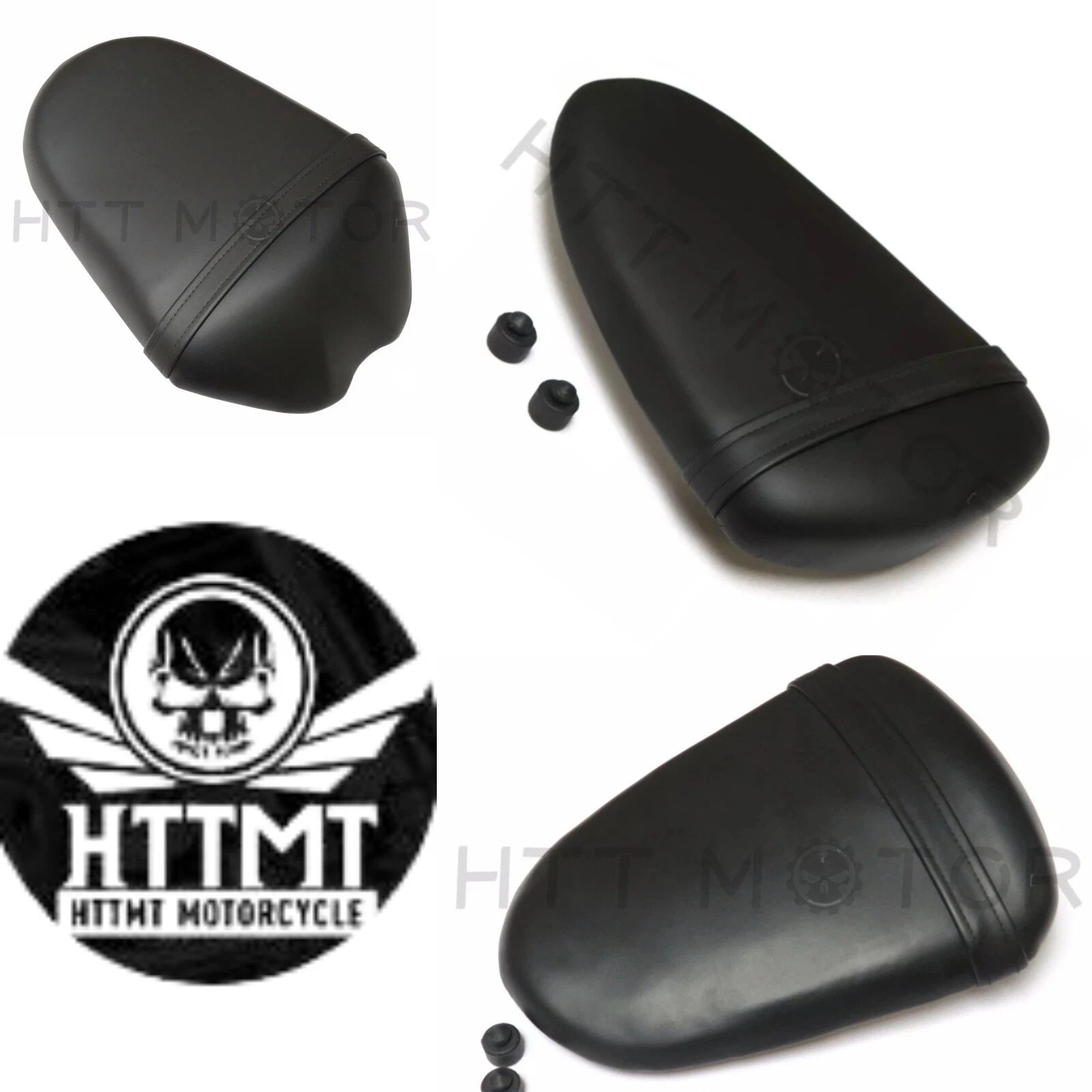 Rear Pillion Seat for Suzuki GSXR1000 (2005–2013) Black