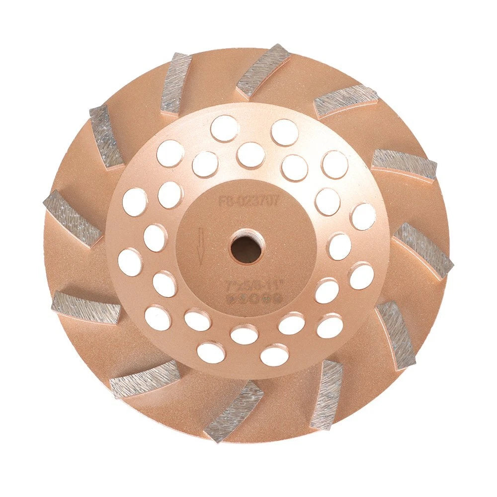 7" Turbo Grinding Wheels for Concrete and Masonry (5/8"-11 Arbor)