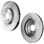 Front & Rear Brake Disc Rotors for Mitsubishi Lancer (2003–2006)