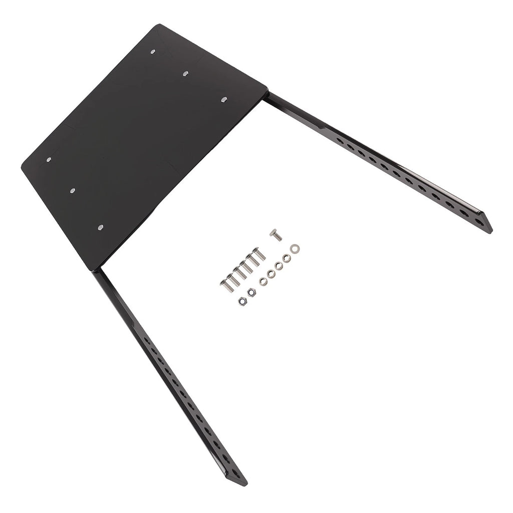 Black Steel Boat Mount for Universal Anchor Winch BBQ Grill Platform