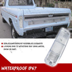 2X Clear Lens Tail Light for Ford E150 F150 250 350 Bronco (1974–1991)